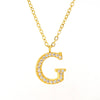 Wholesale Stainless Steel And Titanium Steel Letter Necklace Electroplated Cross Chain Style For Unisex