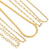 Wholesale Stainless Steel And Titanium Steel Light Luxury Geometric Necklace With Electroplating