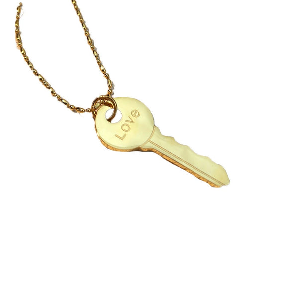 Wholesale Stainless Steel And Titanium Steel Ushaped Pendant Necklace Electroplating Retro Minimalist Unisex Jewelry Cross Chain