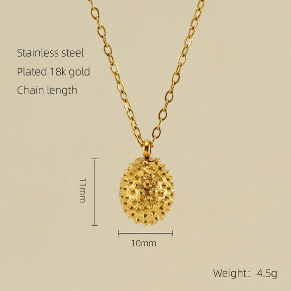 Wholesale Stainless Steel And Titanium Steel Women's Necklace With Geometric Pattern And Cross Chain Electroplated Design Fashion Allmatch Classic Style