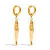 Wholesale Stainless Steel Animal Shaped Electroplated Exaggerated Women's Earrings