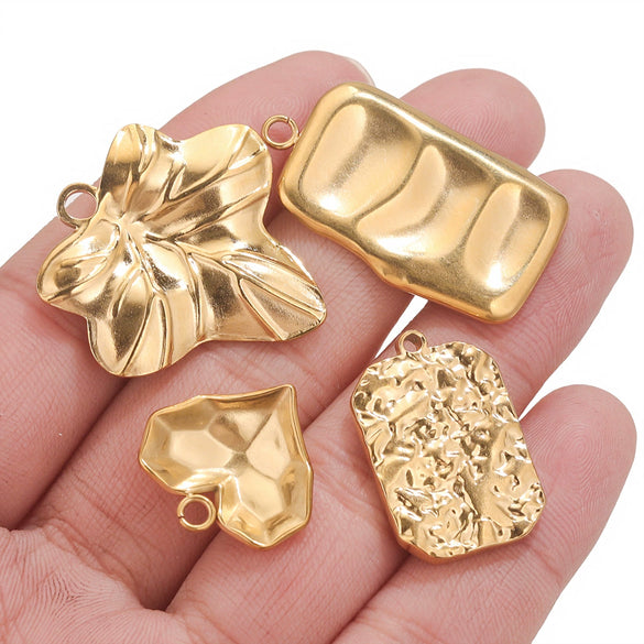 Wholesale Stainless Steel Animal Style Jewelry Pendant Electroplating Craft Handmade Diy For Necklace And Bracelet