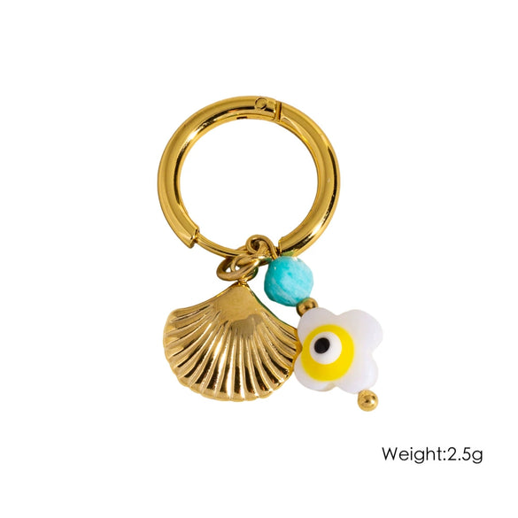 Wholesale Stainless Steel Animal Zodiac Original Design Hoop Earrings For Women With Vacuum In Furnace Electroplating