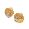 Wholesale Stainless Steel Animal Zodiac Pattern Titanium Steel Plated 18K Gold Elegant Ocean Earrings For Women