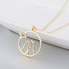 Wholesale Stainless Steel Animal Zodiac Pendant Necklace With Ochain Light Luxury Electroplated For Women