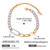 Wholesale Stainless Steel Animal Zodiac Style Electroplated Bracelet For Women