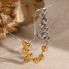 Wholesale Stainless Steel Beaded Bracelet With Geometric Design And Electroplating Treatment For Women