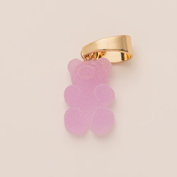 Wholesale Stainless Steel Bear Pendant Accessories With Electroplating Design