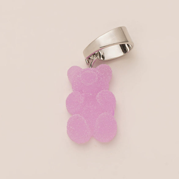 Wholesale Stainless Steel Bear Pendant Accessories With Electroplating Design