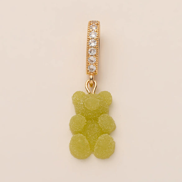 Wholesale Stainless Steel Bear Pendant Accessories With Electroplating Design