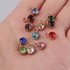Wholesale Stainless Steel Birthstone Pendant Jewelry Accessories With Electroplating