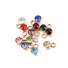 Wholesale Stainless Steel Birthstone Pendant Jewelry Accessories With Electroplating