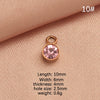 Wholesale Stainless Steel Birthstone Pendant Jewelry Accessories With Electroplating