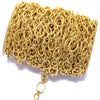 Wholesale Stainless Steel Bold O Chain Necklace Bag Clothing Accessories With Round Pattern And Electroplating Treatment