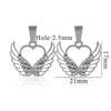 Wholesale Stainless Steel Bow And Butterfly Pendant Necklace For Ladies With 18K Gold Plated Electroplating
