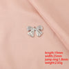 Wholesale Stainless Steel Bow Handmade Diy Pendant Necklace Jewelry Accessories With Electroplating