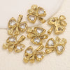 Wholesale Stainless Steel Bow Jewelry Pendant With Electroplating Craft And Handmade Style