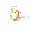 Wholesale Stainless Steel Bracelet With Geometric Style And Photosensitive Surface Pvd Furnace Real Gold Electroplated For Women