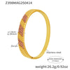 Wholesale Stainless Steel Buckle Bracelet With 5A Zircon Electroplated For Luxury Elegant And Fashionable Look
