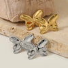 Wholesale Stainless Steel Butterfly Earrings With Insect Pattern Electroplated For Women Sweet Design