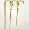 Wholesale Stainless Steel Chain Tassel Earrings Electroplated With Sun Moon Stars Flowers Animal Shapes