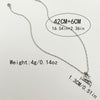 Wholesale Stainless Steel Clavicle Necklace With Cartoon Bear Pendant And Electroplating Treatment