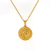 Wholesale 316L Stainless Steel Constellation Pendant Necklace With Electroplating And Cross Chain