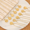 Wholesale Stainless Steel Constellation Pendant Necklace With Electroplating