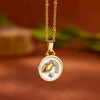 Wholesale Stainless Steel Constellation Pendant Necklace With Regular Chain Electroplated Unisex Style