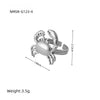 Wholesale Stainless Steel Crab Earrings Pendant Combination Set Women's Fashion Electroplated Jewelry