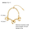 Wholesale Stainless Steel Crab Earrings Pendant Combination Set Women's Fashion Electroplated Jewelry