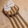 Wholesale Stainless Steel Cross O Shaped Chain Jewelry Accessories 18K Gold Plated Electroplated Handmade