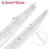 Wholesale Stainless Steel Cross O Shaped Chain Jewelry Accessories 18K Gold Plated Electroplated Handmade