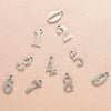 Wholesale Stainless Steel Digital Pendant Necklace Jewelry Accessories With Electroplating And Letters Numbers Text Pattern