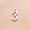 Wholesale Stainless Steel Digital Pendant Necklace Jewelry Accessories With Electroplating And Letters Numbers Text Pattern