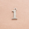 Wholesale Stainless Steel Digital Pendant Necklace Jewelry Accessories With Electroplating And Letters Numbers Text Pattern