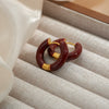Wholesale Stainless Steel Dripping Oil U Shape Earrings For Women