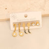 Wholesale Stainless Steel Drop Shape Earrings With Electroplating Treatment For Women