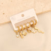 Wholesale Stainless Steel Drop Shape Earrings With Electroplating Treatment For Women