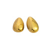 Wholesale Stainless Steel Dropshaped Irregular Retro Earrings Electroplated Jewelry