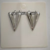 Wholesale Stainless Steel Earrings For Women With Leaf And Geometric Patterns Electroplated Design