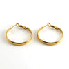 Wholesale 316L Stainless Steel Earrings Geometric Fashion Electroplating Style For Women