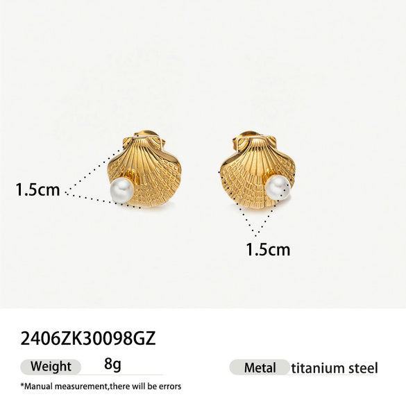Wholesale Stainless Steel Electroplated Animal And Zodiac Pattern Earrings For Women