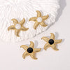 Wholesale Stainless Steel Electroplated Animal Shaped Earrings For Women