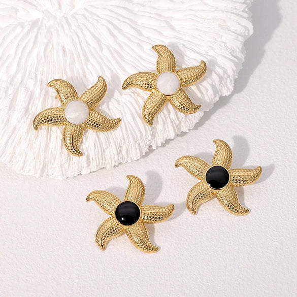 Wholesale Stainless Steel Electroplated Animal Shaped Earrings For Women