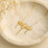 Wholesale Stainless Steel Electroplated Animal Zodiac Pendant Necklace For Women