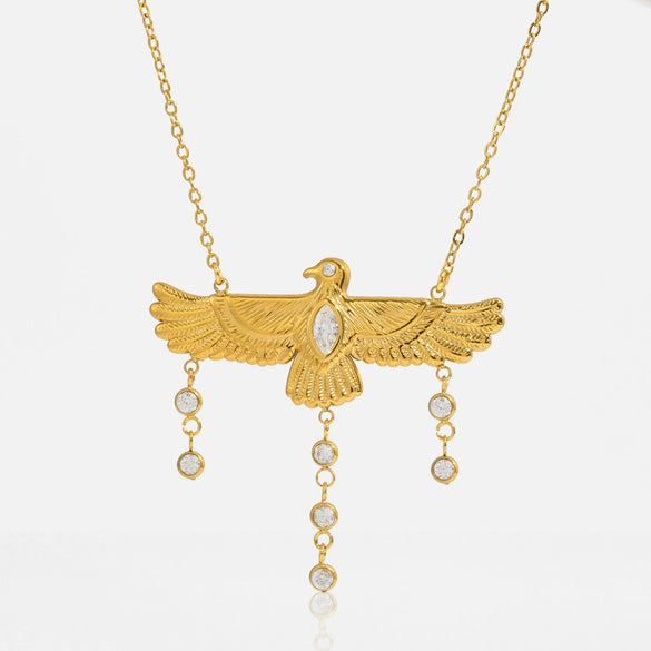 Wholesale Stainless Steel Electroplated Animal Zodiac Pendant Necklace For Women