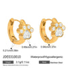 Wholesale Stainless Steel Electroplated Cat Paw Earrings For Women In Ins Style