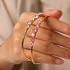 Wholesale Stainless Steel Electroplated Geometric Ins Style Bracelet Jewelry Accessories