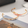 Wholesale Stainless Steel Electroplated Geometric Ins Style Bracelet Jewelry Accessories